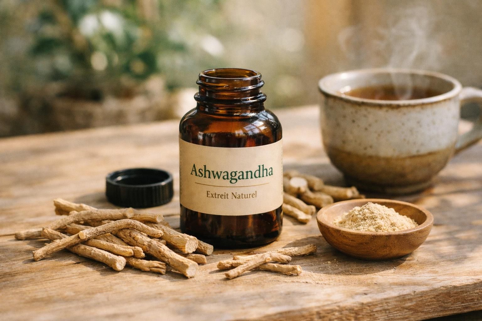 découvrez les nombreux bienfaits de l'ashwagandha, une plante adaptogène utilisée pour réduire le stress, améliorer l'énergie, et renforcer le système immunitaire.