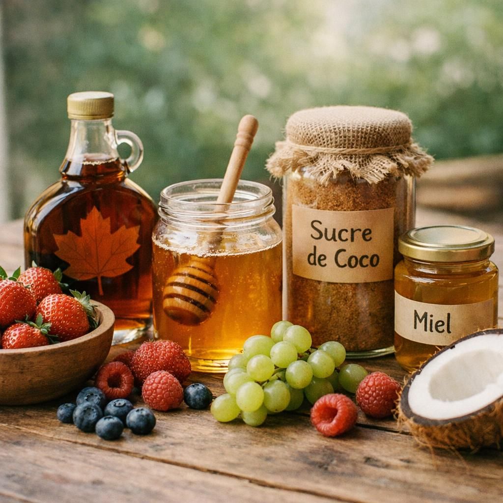 découvrez des alternatives saines au sucre blanc pour améliorer votre bien-être et adopter une alimentation équilibrée.