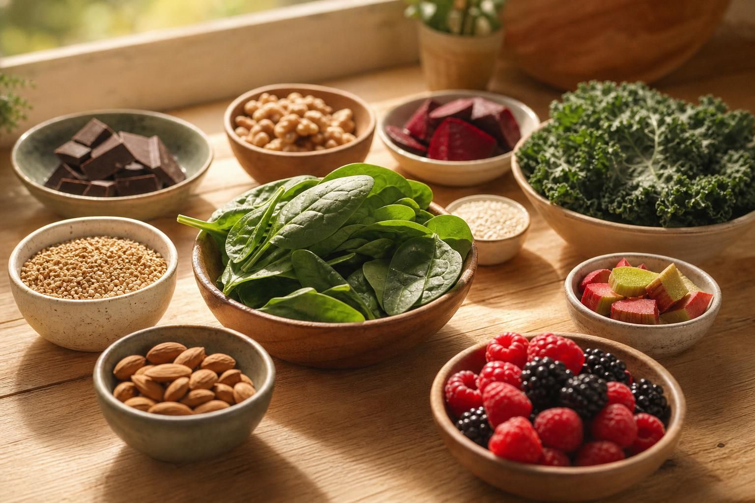 découvrez un tableau complet classant les aliments riches en oxalates par catégorie pour mieux gérer votre alimentation et prévenir les risques liés à leur consommation.
