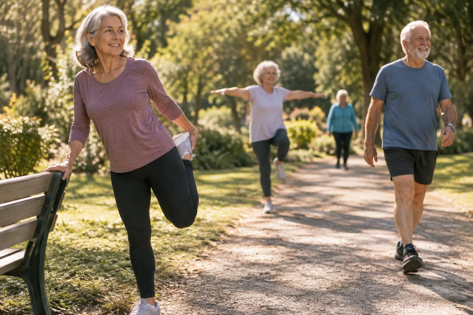 après 50 ans, découvrez les exercices doux qui préservent votre forme, votre mobilité et votre santé, tout en respectant votre rythme et vos capacités.